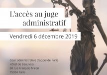 ANNULATION - Colloque : L’accès au juge administratif